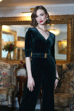 Load image into Gallery viewer, Rant &amp; Rave Farrah Jumpsuit Green (Pre Sale - Dispatched on November 12th)