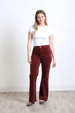 Load image into Gallery viewer, Rant &amp; Rave Bridget Cord Wide Leg Terracotta - Isabella Paige’s Boutique 