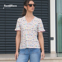 Load image into Gallery viewer, Rant &amp; Rave Lilah Top White - Isabella Paige’s Boutique 