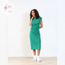 Load image into Gallery viewer, Relax &amp; Renew Anya Dress Green - Isabella Paige’s Boutique 