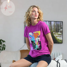 Load image into Gallery viewer, Relax &amp; Renew Riley Tee Magenta
