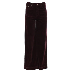 Rant & Rave Jacinda Wide Leg Cord Plum