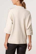 Load image into Gallery viewer, HIGH NECK BOXY RHINESTONE JUMPER
