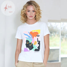 Load image into Gallery viewer, Relax &amp; Renew Riley Tee White