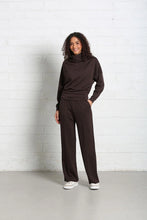 Load image into Gallery viewer, Relax &amp; Renew Sable Cowl Neck Chocolate Brown