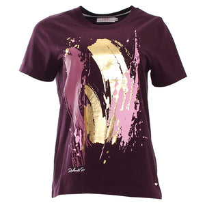Relax & Renew Hallie Tee Plum