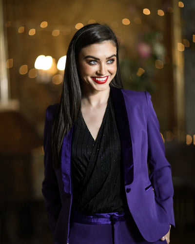 Purple Blazer
