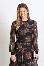 Load image into Gallery viewer, Rant and Rave Lillian Dress Black