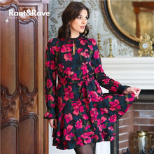 Load image into Gallery viewer, Rant and Rave Zara Swing Dress Magenta
