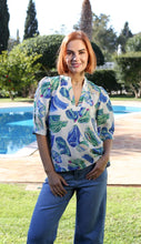 Load image into Gallery viewer, Rant and Rave East Top Blue - Isabella Paige’s Boutique 