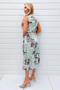 Duck Egg print dress