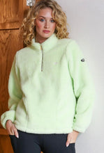 Load image into Gallery viewer, Relax &amp; Renew Lara Borg Zip Pale Green