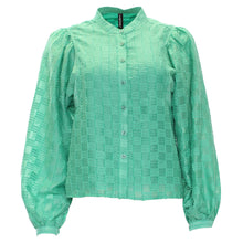 Load image into Gallery viewer, Rant and Rave Zuri Blouse Green - Isabella Paige’s Boutique 