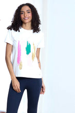 Load image into Gallery viewer, Relax &amp; Renew Delaney Tee White - Isabella Paige’s Boutique 