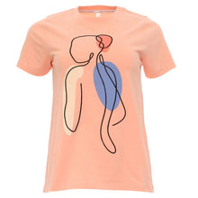 Load image into Gallery viewer, Relax &amp; Renew Meryl Tee Peach - Isabella Paige’s Boutique 