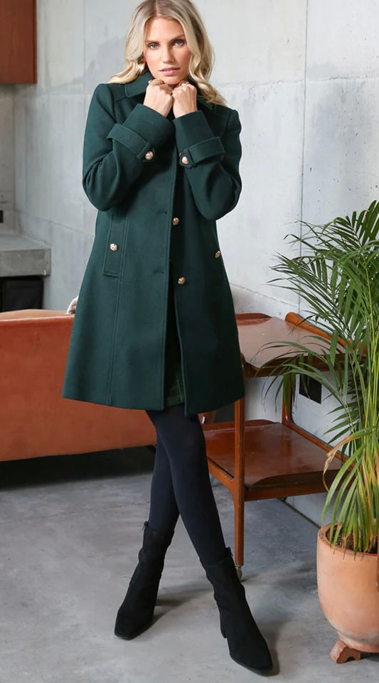 Rant & Rave Kyrie Coat Green