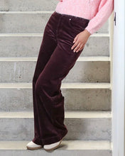 Load image into Gallery viewer, Rant &amp; Rave Jacinda Wide Leg Cord Plum