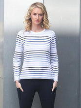 Load image into Gallery viewer, Relax &amp; Renew Kimberley Long Sleeve Tee Blue
