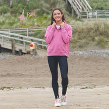 Load image into Gallery viewer, Relax &amp; Renew Tara Snap Placket Sweater Rose