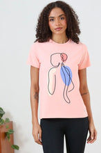 Load image into Gallery viewer, Relax &amp; Renew Meryl Tee Peach - Isabella Paige’s Boutique 
