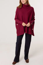 Load image into Gallery viewer, SIDE BUTTONS ROLL NECK KNIT JUMPER