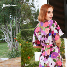 Load image into Gallery viewer, Rant and Rave Angela Dress Pink - Isabella Paige’s Boutique 