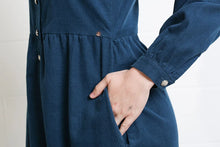Load image into Gallery viewer, Rant and Rave Hazel Shirt Dress Teal