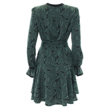 Load image into Gallery viewer, Rant &amp; Rave Zara Swing Dress Green - Isabella Paige’s Boutique 