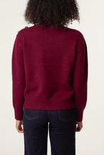 Load image into Gallery viewer, Jewelled shoulder jumper