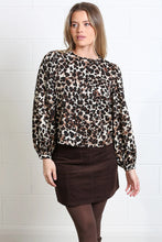 Load image into Gallery viewer, Rant and Rave Naomi Blouse Leopard - Isabella Paige’s Boutique 