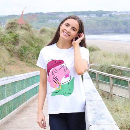 Relax & Renew Zoey Women’s Tee White