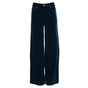 Rant & Rave Jacinda Wide Leg Cord Teal
