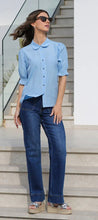 Load image into Gallery viewer, Rant &amp; Rave Gabrielle Shirt Blue