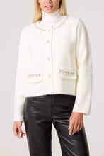Load image into Gallery viewer, DIAMANTE EMBELLISHED CARDIGAN