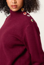 Load image into Gallery viewer, Jewelled shoulder jumper