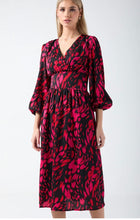 Load image into Gallery viewer, V neck dress