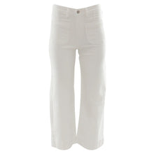 Load image into Gallery viewer, Rant &amp; Rave Enid Crop Wide Leg Jean Soft White - Isabella Paige’s Boutique 