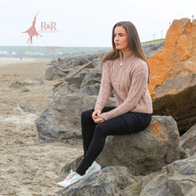 Load image into Gallery viewer, Relax &amp; Renew Calla Half Zip Fleece Rust Melange