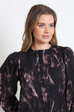 Load image into Gallery viewer, Rant and Rave Naomi Blouse Black - Isabella Paige’s Boutique 