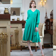 Load image into Gallery viewer, Rant &amp; Rave Bela Dress Green - Isabella Paige’s Boutique 