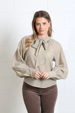 Load image into Gallery viewer, Rant and Rave Natalia Top Light Coffee - Isabella Paige’s Boutique 