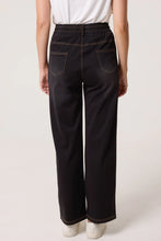 Load image into Gallery viewer, HEART ELASTIC STRING WIDE LEG JEANS