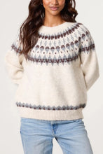 Load image into Gallery viewer, NORDIC KNIT WOOL-BLEND JUMPER