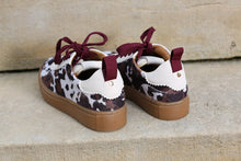 Load image into Gallery viewer, Rant and Rave Ciara Trainer Cow Print