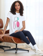 Load image into Gallery viewer, Relax &amp; Renew Meryl Tee White - Isabella Paige’s Boutique 