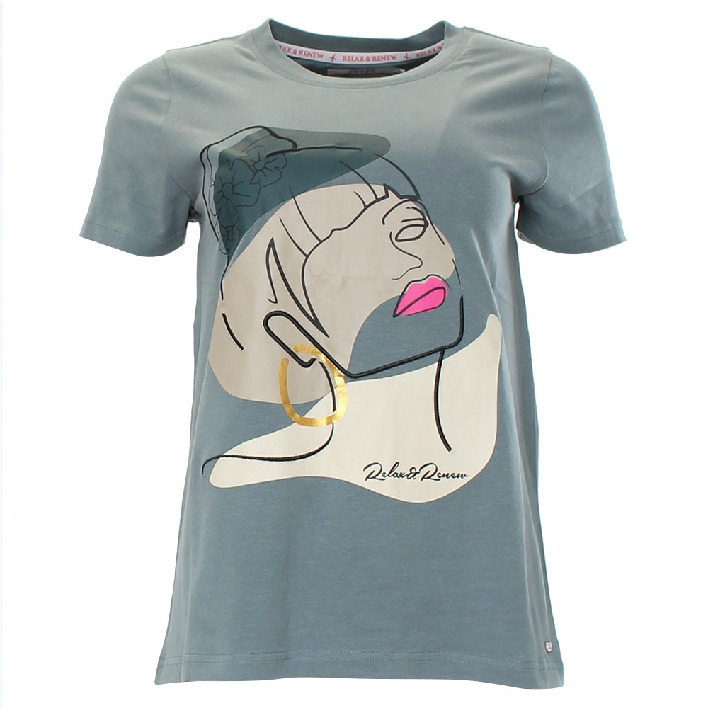 Relax & Renew Zoey Women’s Tee Sage