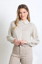 Load image into Gallery viewer, Rant and Rave Stella Shirt Brown White