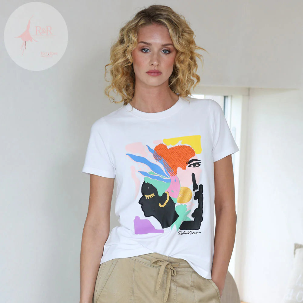 Relax & Renew Riley Tee White