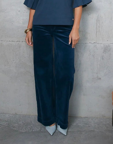 Rant & Rave Jacinda Wide Leg Cord Teal