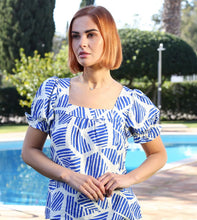 Load image into Gallery viewer, Rant and Rave Dolly Top Blue